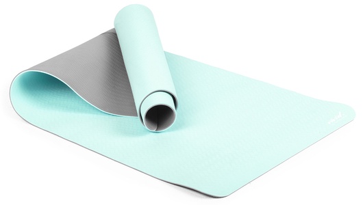 Jogos kilimėlis GYMSTICK Vivid line 61330TU 170x60x0,4cm Turquoise/Grey